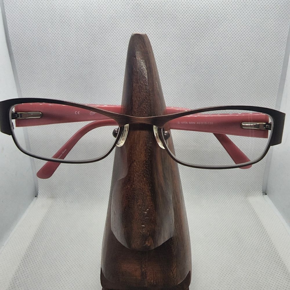 Candie's Vita Brown & Pink Prescription Glasses Frames